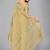 Beige woven silk saree with blouse
