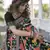 Black patola weaving silk designer saree
