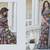 Navy blue patola weaving silk designer saree