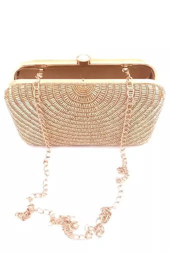 Gold Cleopatra Clutch