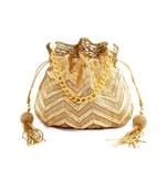 Midas Zardosi Hand Embroidered Potli