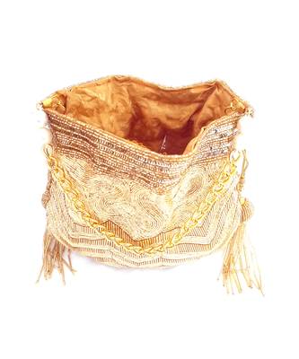 Midas Zardosi Hand Embroidered Potli 3