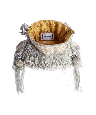Fringy Chic Hand Embroidered Potli 3