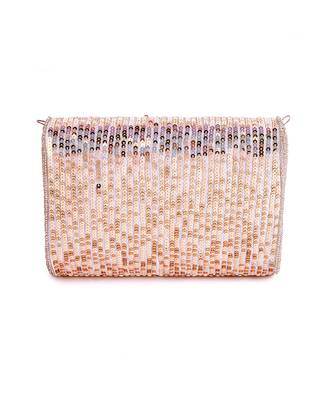 Gracious Hand Embroidered Flap Over Clutch 4