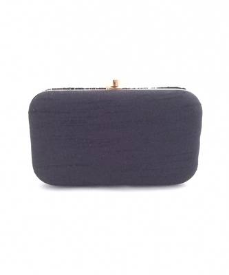 Black Rainbow Sequin Clutch 2