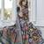 Navy blue patola weaving silk designer saree