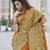 Orange Zari Weaving Soft Banarasi Silk Designer saree