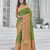 Green Zari Weaving Soft Banarasi Silk Designer saree