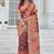 Brown Zari Weaving Soft Banarasi Silk Designer saree