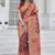 Brown Zari Weaving Soft Banarasi Silk Designer saree