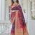 Purple Zari Weaving Soft Banarasi Silk Designer saree
