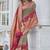 Grey Zari Weaving Soft Banarasi Silk Designer saree