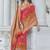 Pink Zari Weaving Soft Banarasi Silk Designer saree