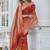 Red Zari Weaving Soft Banarasi Silk Designer saree