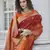 Red Zari Weaving Soft Banarasi Silk Designer saree