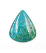 Blue Larimar Gemstone Cabochon, Pectolite Mineral, Natural Stone 35.5 Ct, R30299