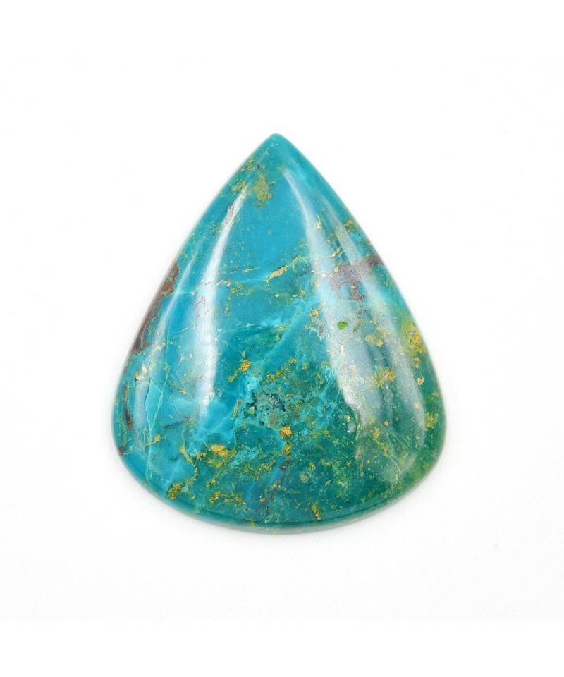 Blue Larimar Gemstone Cabochon, Pectolite Mineral, Natural Stone 35.5 Ct, R30299