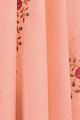 Neat pure cotton pink printed salwar suit 3