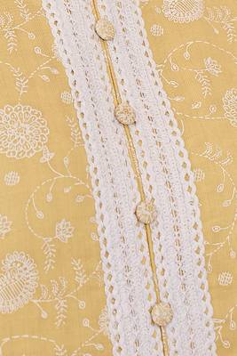 Amaz borer work orange cotton printed salwar suit 3