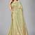 Light green woven silk saree with blouse