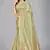 Light green woven silk saree with blouse