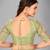 Light green woven silk saree with blouse