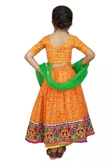 Aglare Beautiful cotton  lehenga choli,navratri collaction for small girls.
