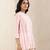 Pink Stripe Cotton Kurti