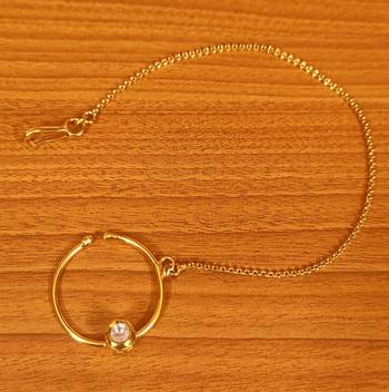 White nose-ring 1