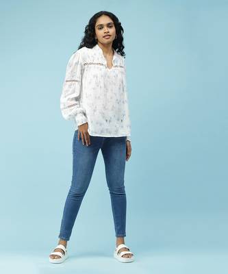 Full Sleeves Printed Short Top 1