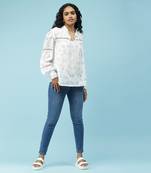 Full Sleeves Printed Short Top