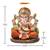 Karigaari Gold Plated Antique Ganpati Bappa Morya God Ganesh Ji Idol for Special Occasion