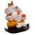 Karigaari Brass Handicrafted Ganesha Rat Idol with Modak in His Hand for Home