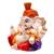 Karigaari Gifting Pagdi Wale Lord Ganesha Idol with Antique Finish Home decor