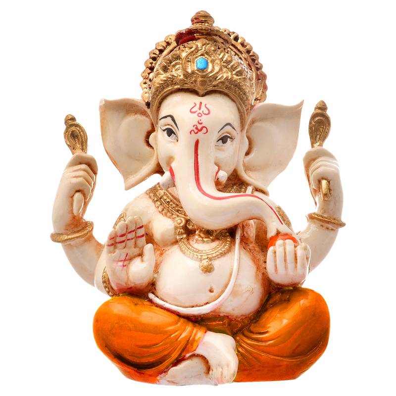 Karigaari Gold Plated Stylish Look & Unique Design God Ganesh Ji Idol for Special Occasion