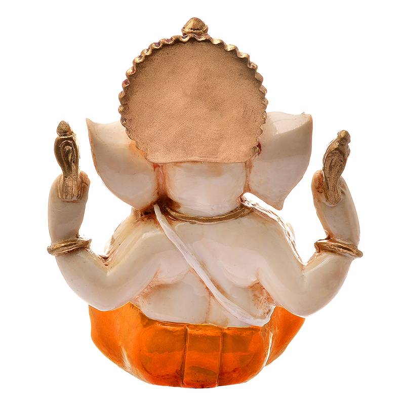 Karigaari Gold Plated Stylish Look & Unique Design God Ganesh Ji Idol for Special Occasion