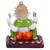 Karigaari Blessing Religious God Ganesha with Rat Beautiful Idol