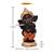Karigaari Playing with Bansuri Black Ganesha Ganpati Idol for Office