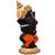 Karigaari Playing with Bansuri Black Ganesha Ganpati Idol for Office