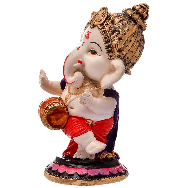 Karigaari Beautiful Murti Dancing Idols Ganesha with Musical Instruments