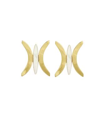 White Ires Earrings 1