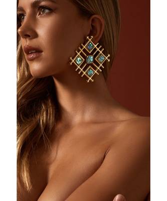 Blue Duna Earrings 1