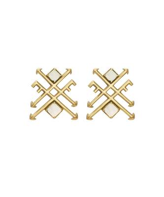 White Siwa Earrings 1