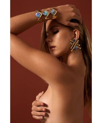 Blue Yana Bracelets 1