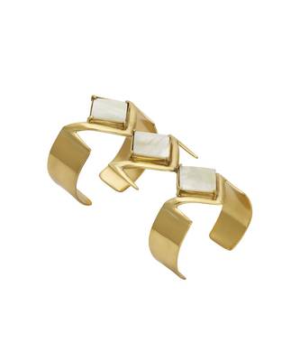 White Yana Bracelets 1