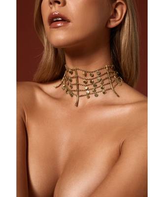 Brass Nano Dena Necklace 1