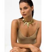 Brass Nano Sola Necklace 