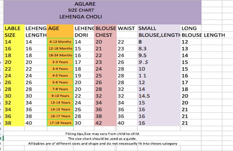 Aglare Beautiful cotton  lehenga choli,navratri collaction for small Kids Black