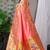 Pink woven paithani silk saree with blouse