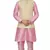 MAG Men's Pink Matching silk Kurta Churidhar With New Gold Waistcoat